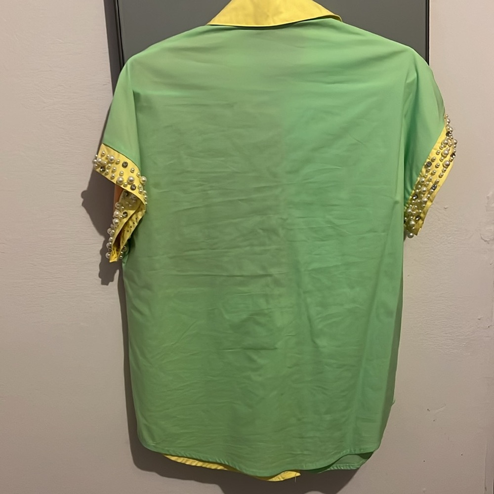 Color Blocking Shirt - Picture 3 of 3